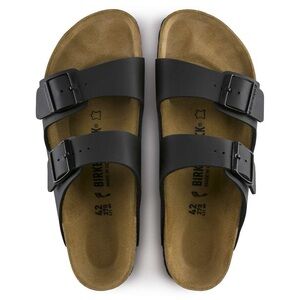 New Birkenstock unisex  Black Sandals size 42